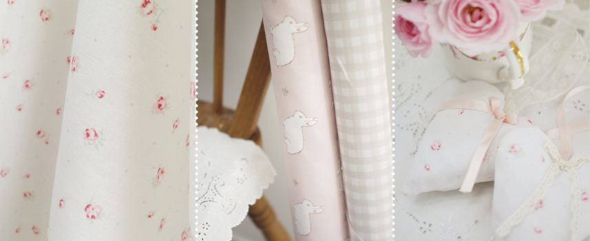 Lilly White Designs pretty and elegant fabrics